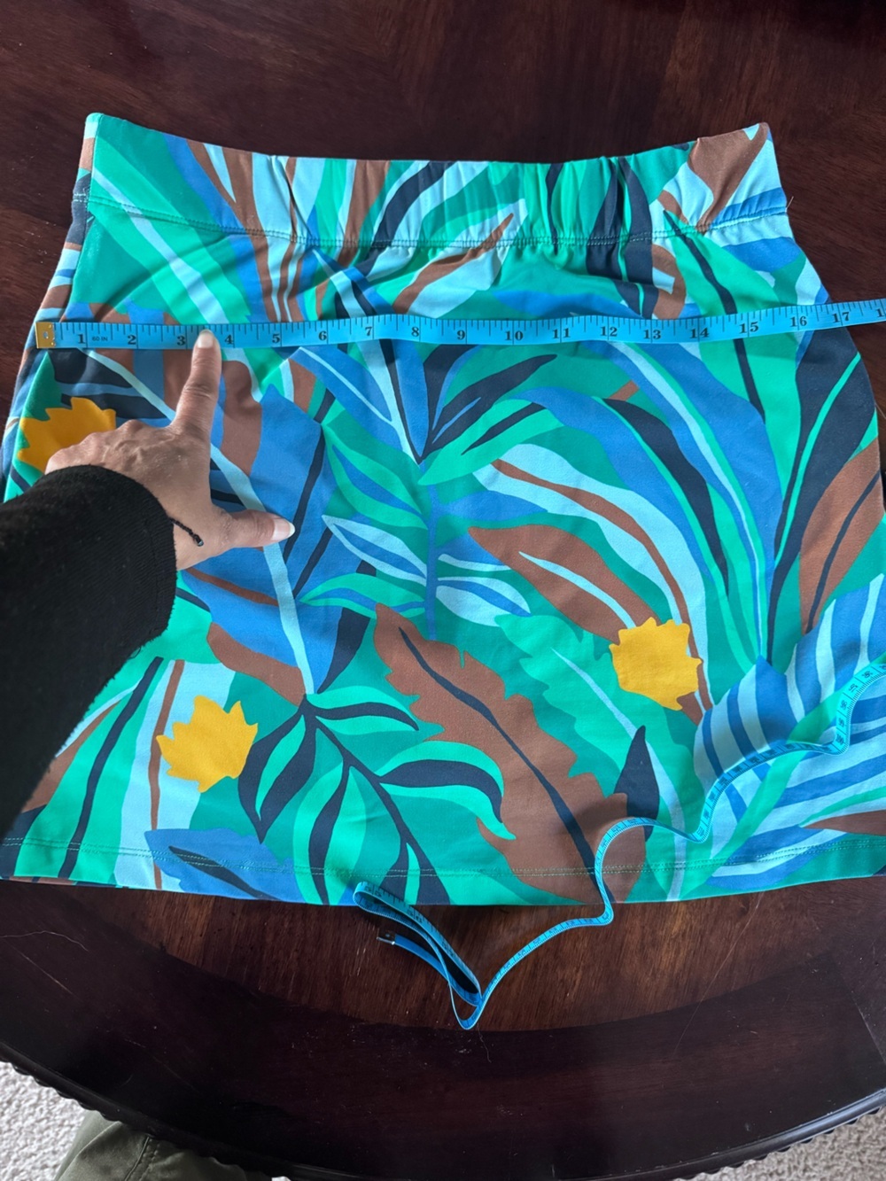 J.Mclaughlin NWT Briana Skort Women Jungle Jewel Green Sm UPF 50+ Athleisure - Picture 10 of 10